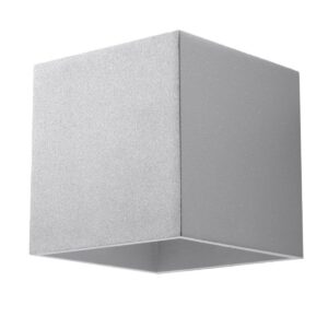 Kinkiet QUAD 1 szary SL.0058 - Sollux