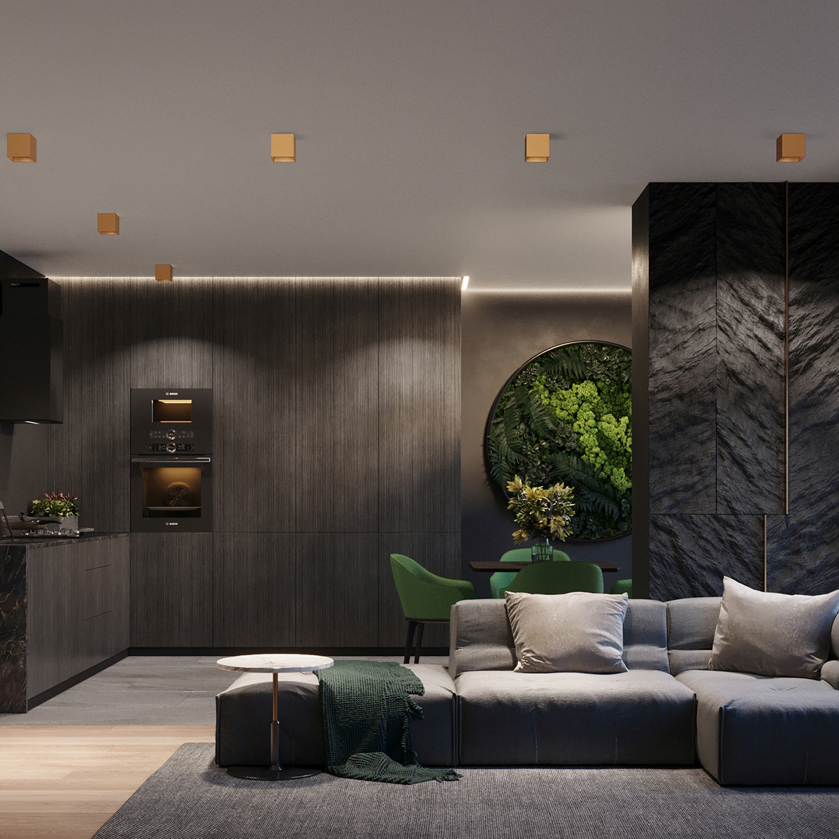 Kinkiet QUAD 1 złoty SL.1183 - Sollux - obrazek 8