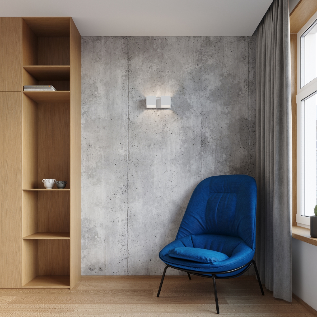 Kinkiet QUAD 2 biały SL.0656 - Sollux - obrazek 8