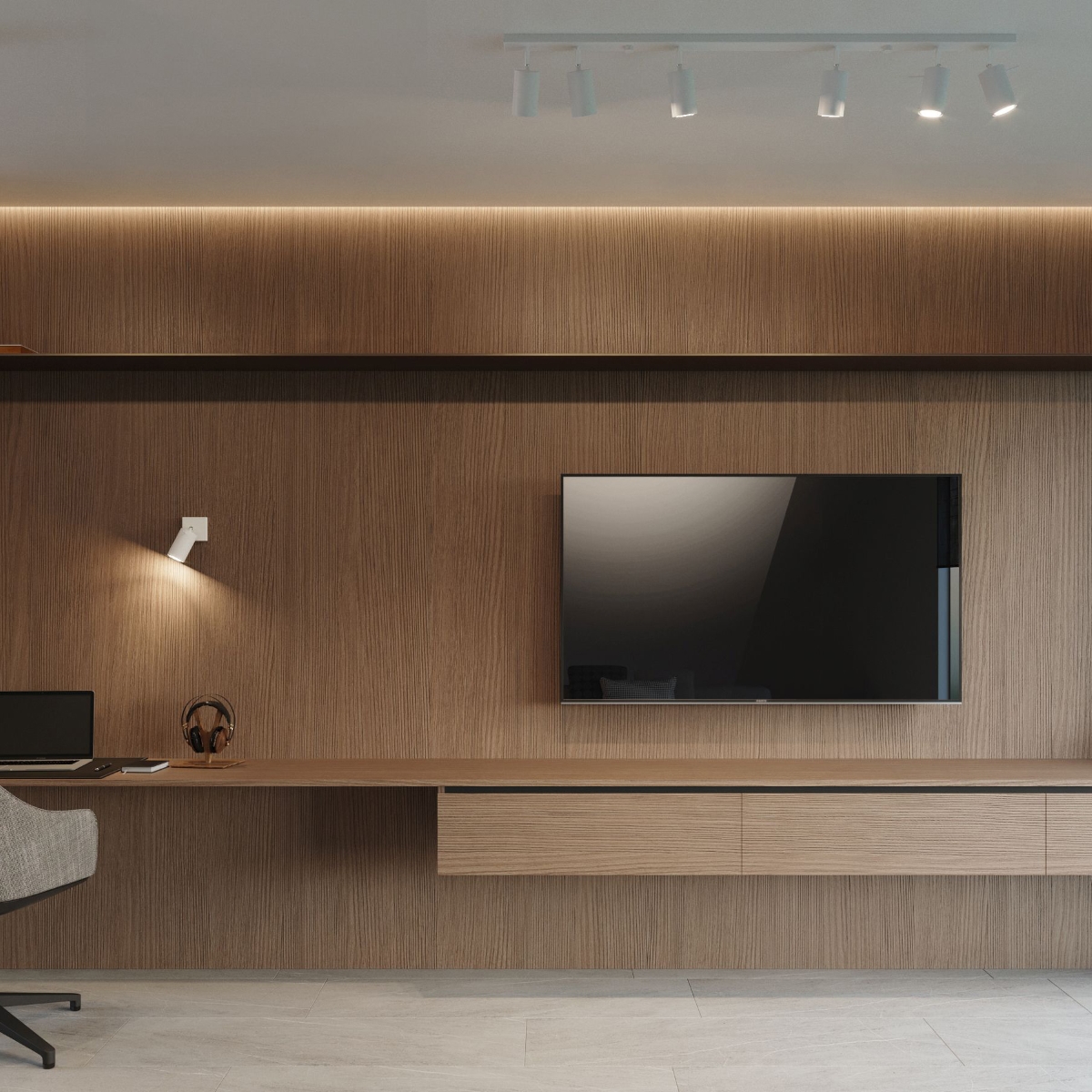 Kinkiet RING biały z włącznikiem SL.1024 - Sollux - obrazek 7