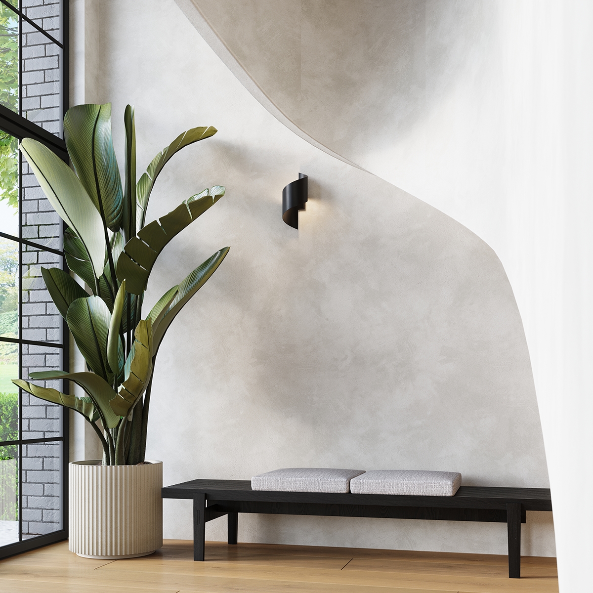 Kinkiet TALASSA czarny SL.1309 - Sollux - obrazek 10