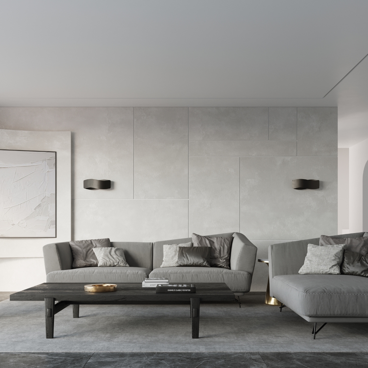 Kinkiet TILA 40 czarny SL.1020 - Sollux - obrazek 6