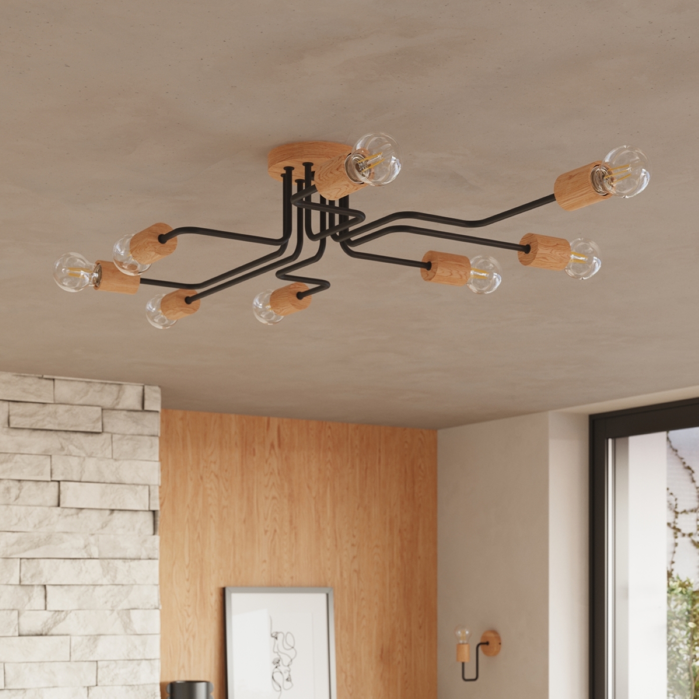 Kinkiet TIMBO czarny SL.1668 - Sollux - obrazek 13