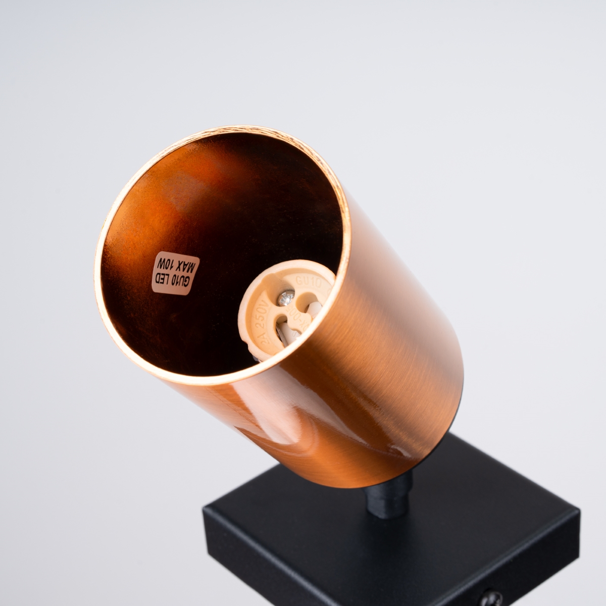 Kinkiet WINX czarny/miedź SL.1374 - Sollux - obrazek 5