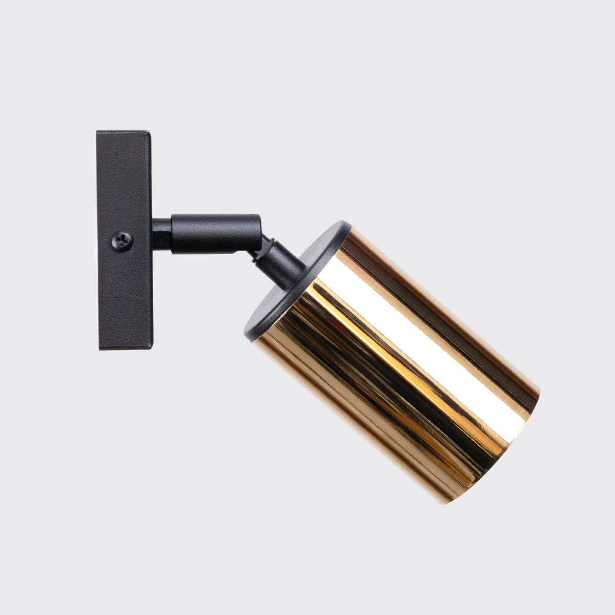 Kinkiet WINX czarny/złoty SL.1382 - Sollux - obrazek 6