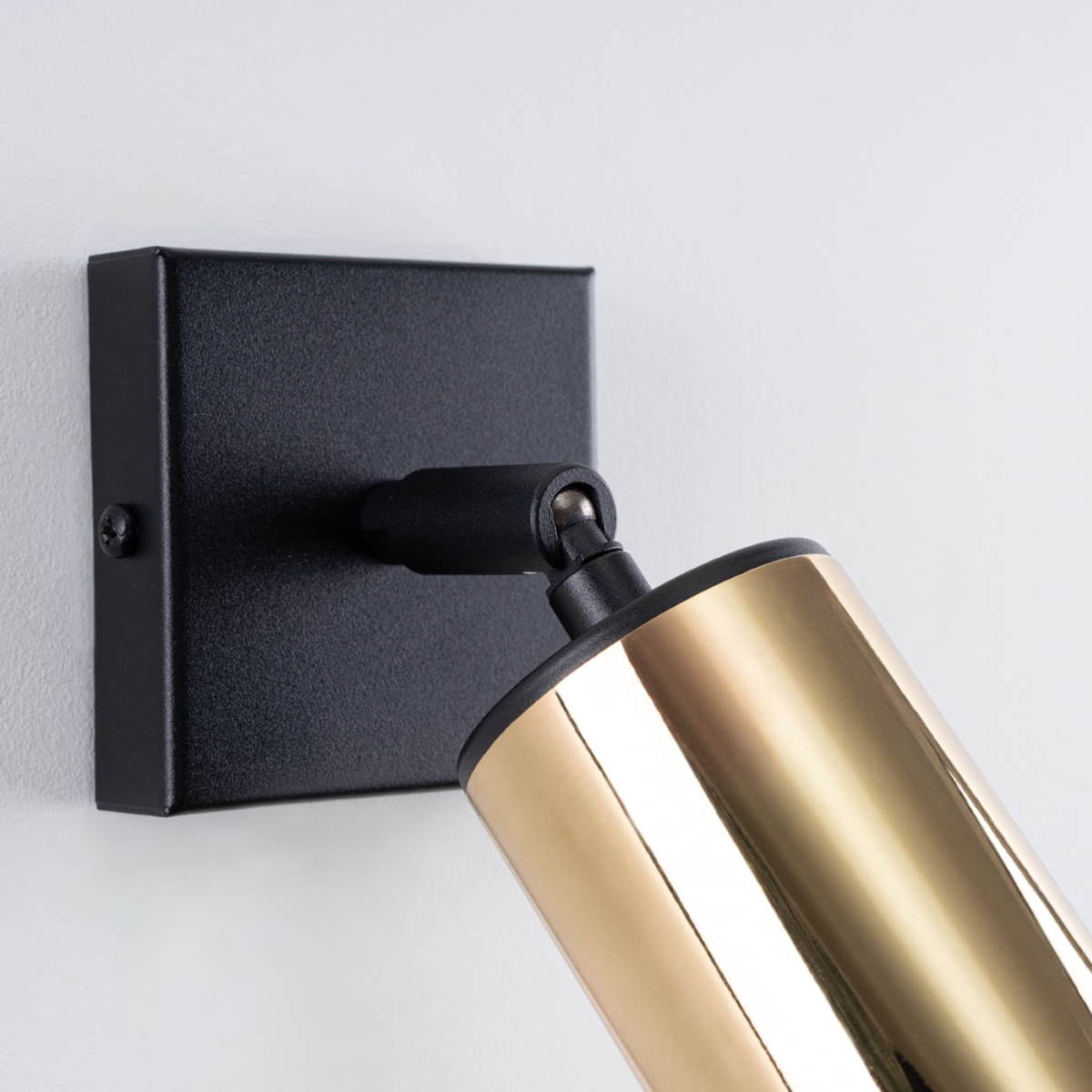 Kinkiet WINX czarny/złoty SL.1382 - Sollux - obrazek 7