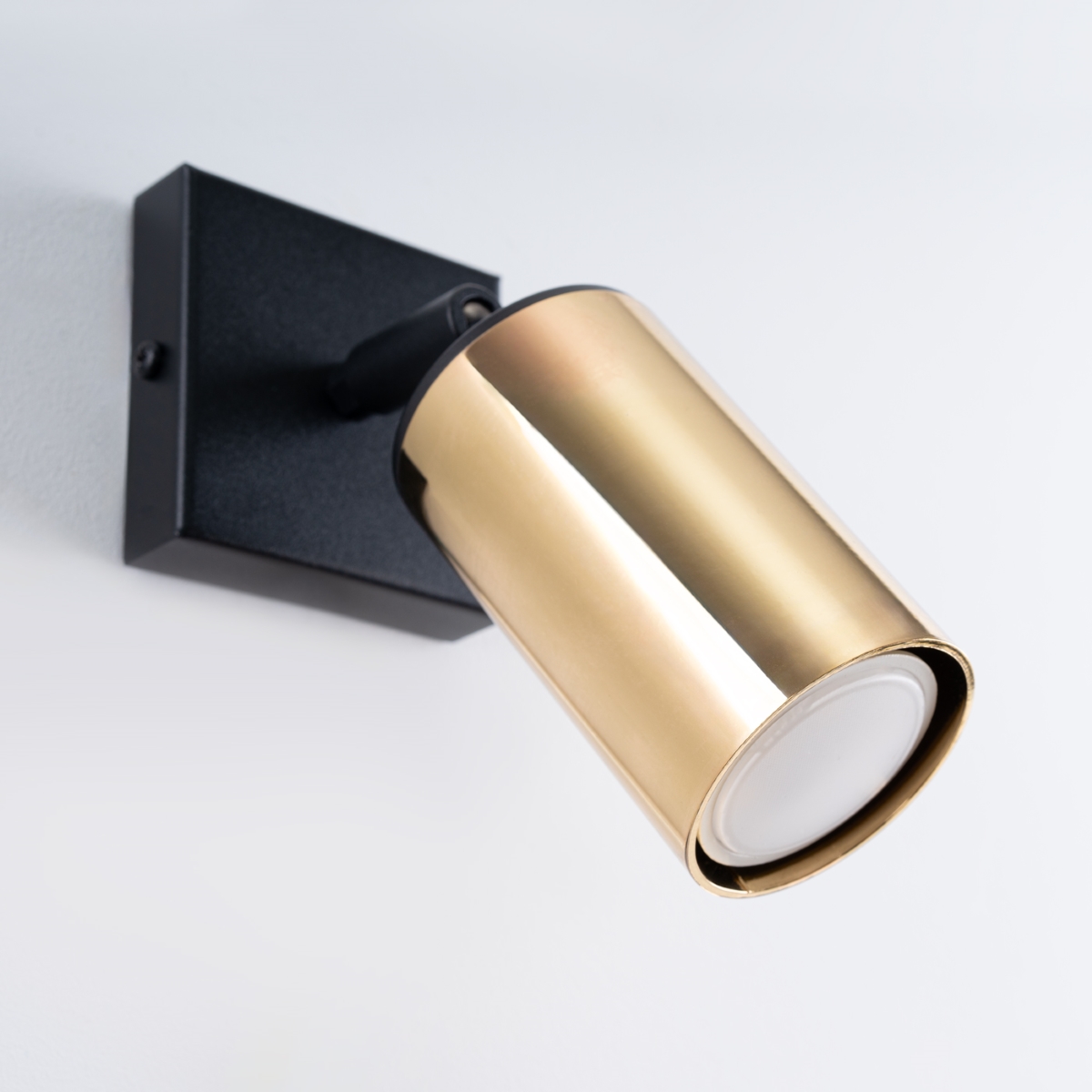 Kinkiet WINX czarny/złoty SL.1382 - Sollux - obrazek 8