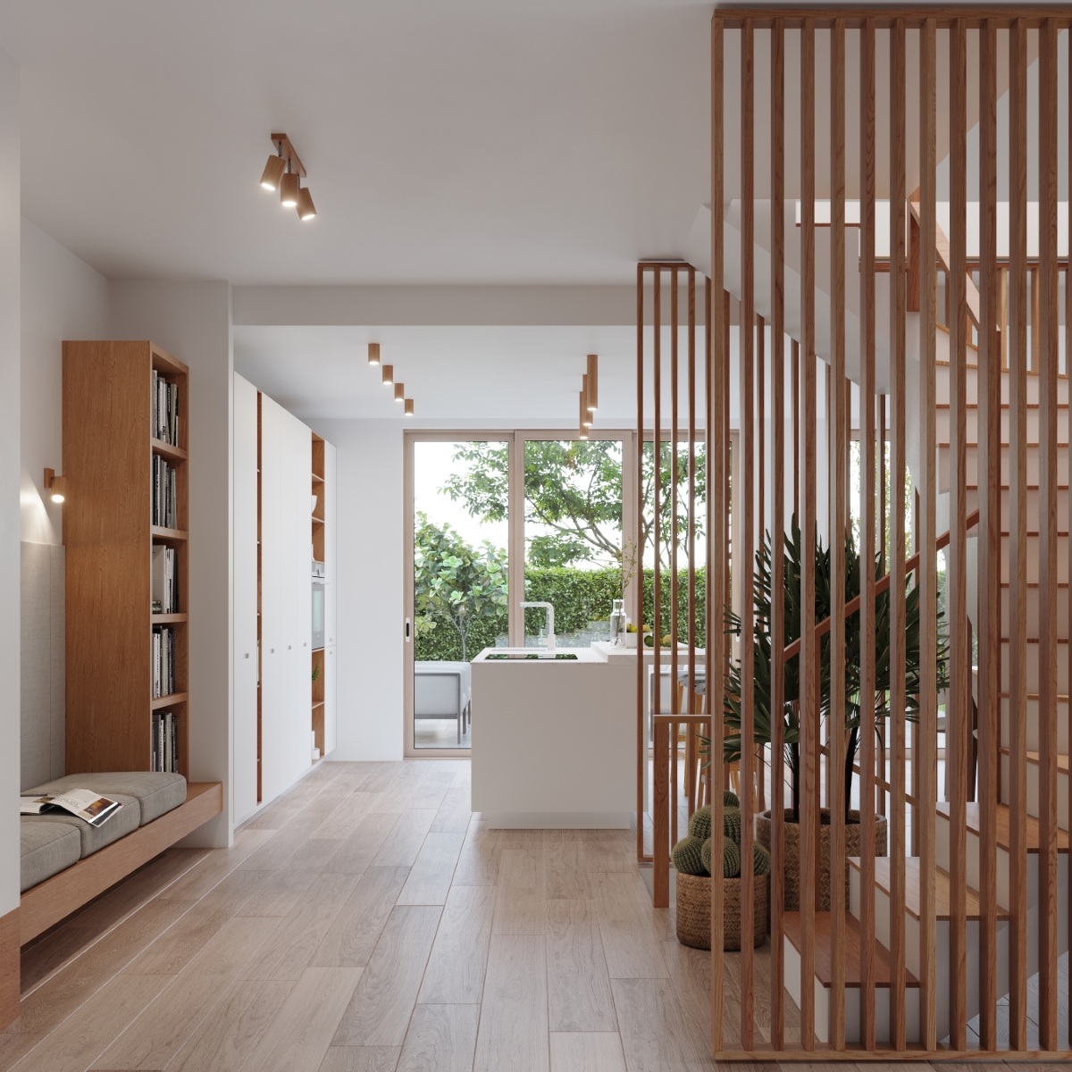 Kinkiet ZEKE dąb SL.1028 - Sollux - obrazek 6