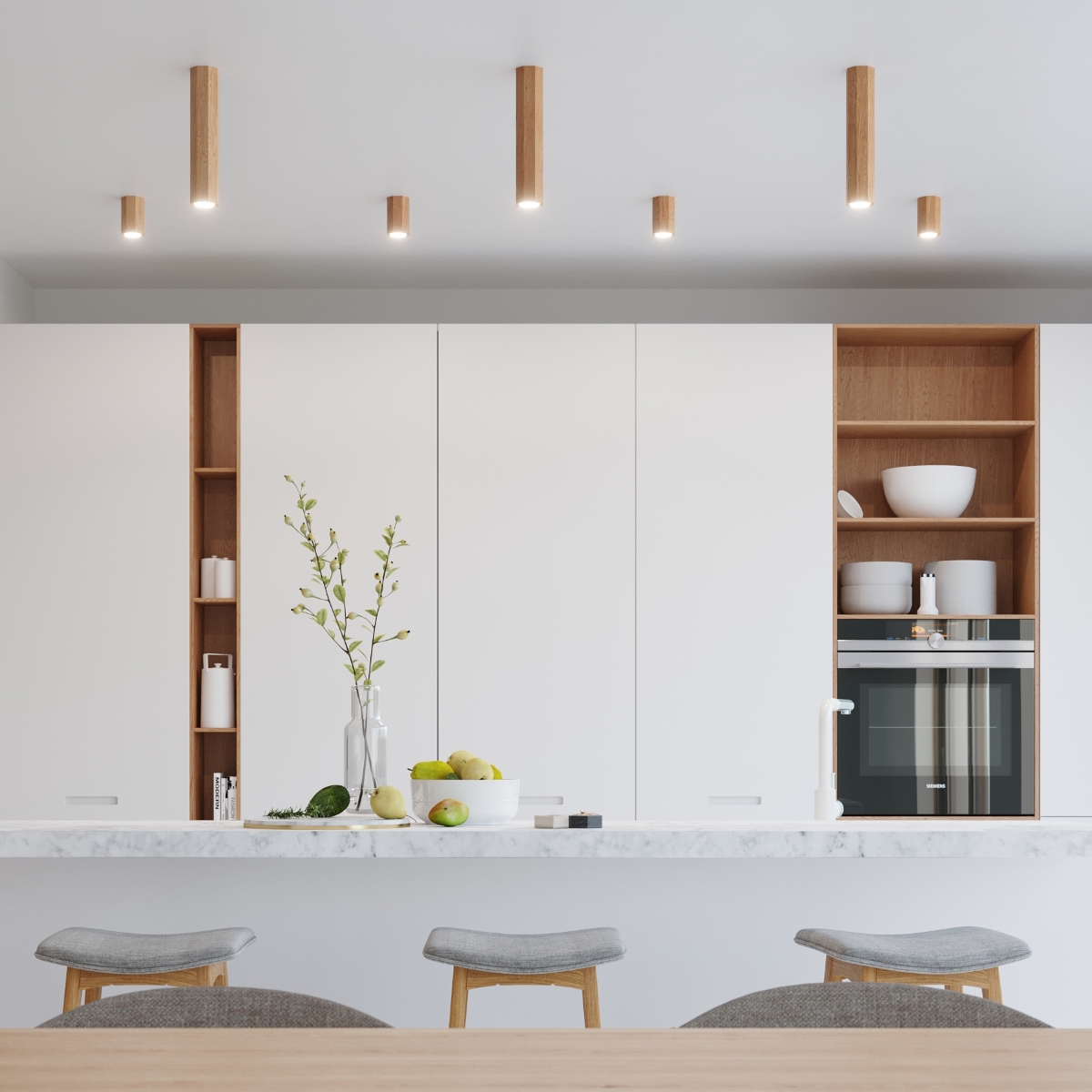 Kinkiet ZEKE dąb SL.1028 - Sollux - obrazek 8