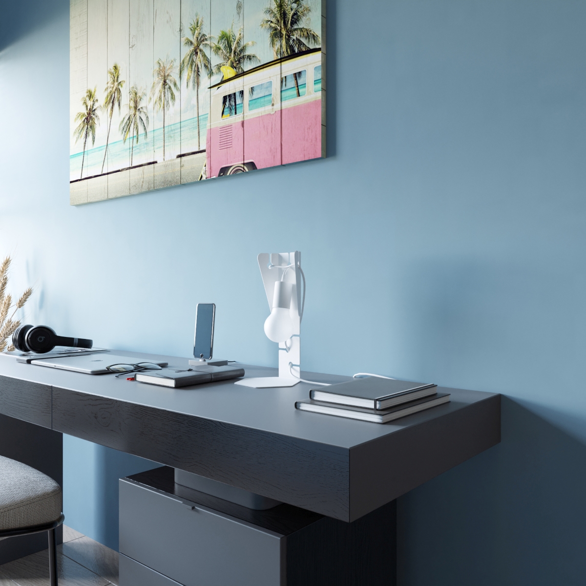 Lampa biurkowa ARBY biała SL.0879 - Sollux - obrazek 7