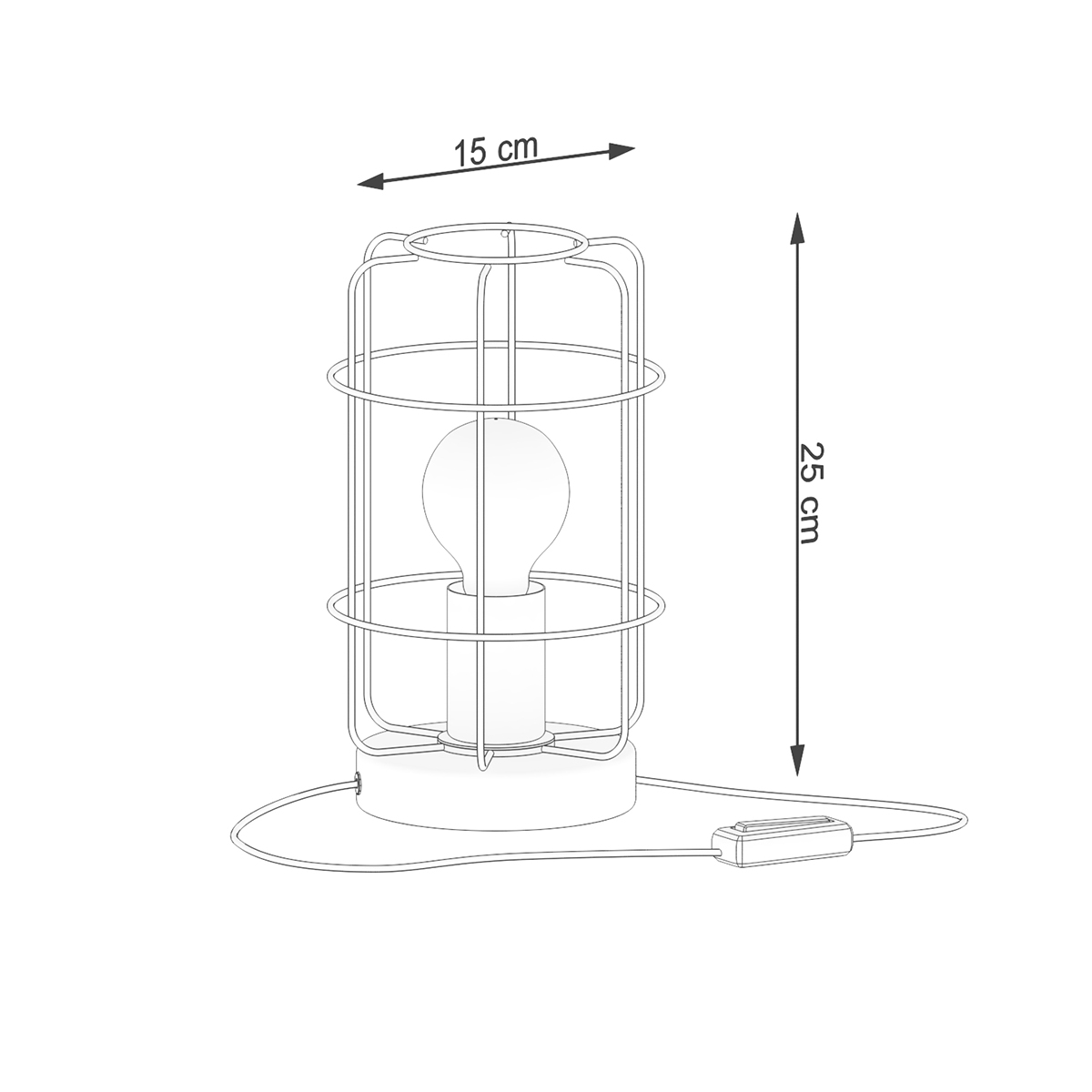 Lampa biurkowa GOTTO SL.1265 - Sollux - obrazek 5
