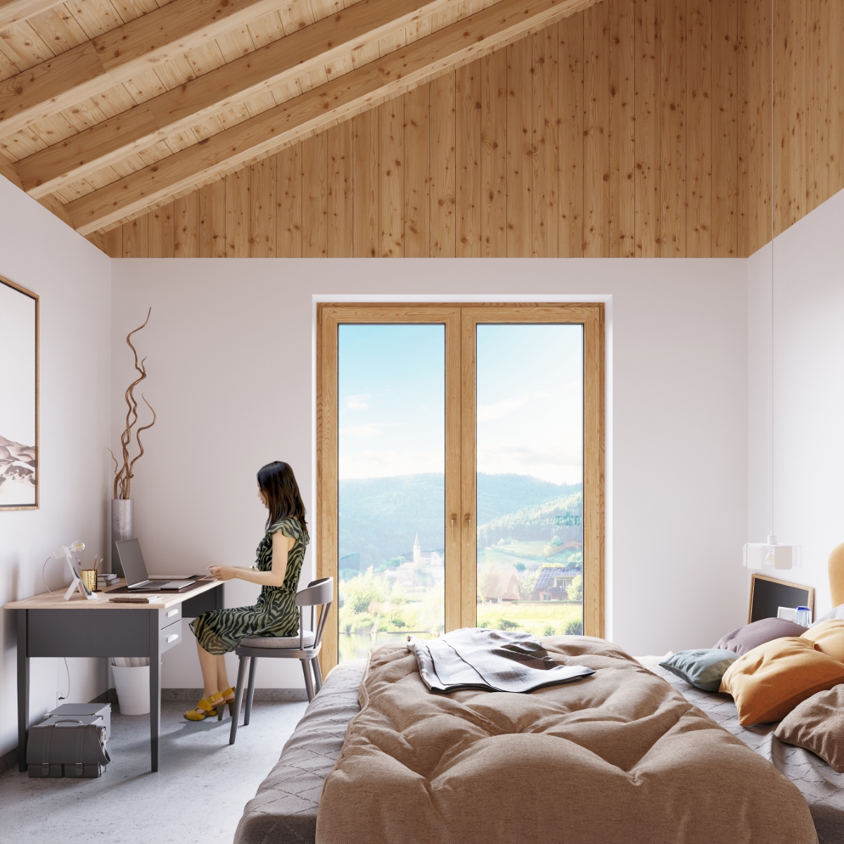 Lampa biurkowa INCLINE biała SL.0668 - Sollux - obrazek 6