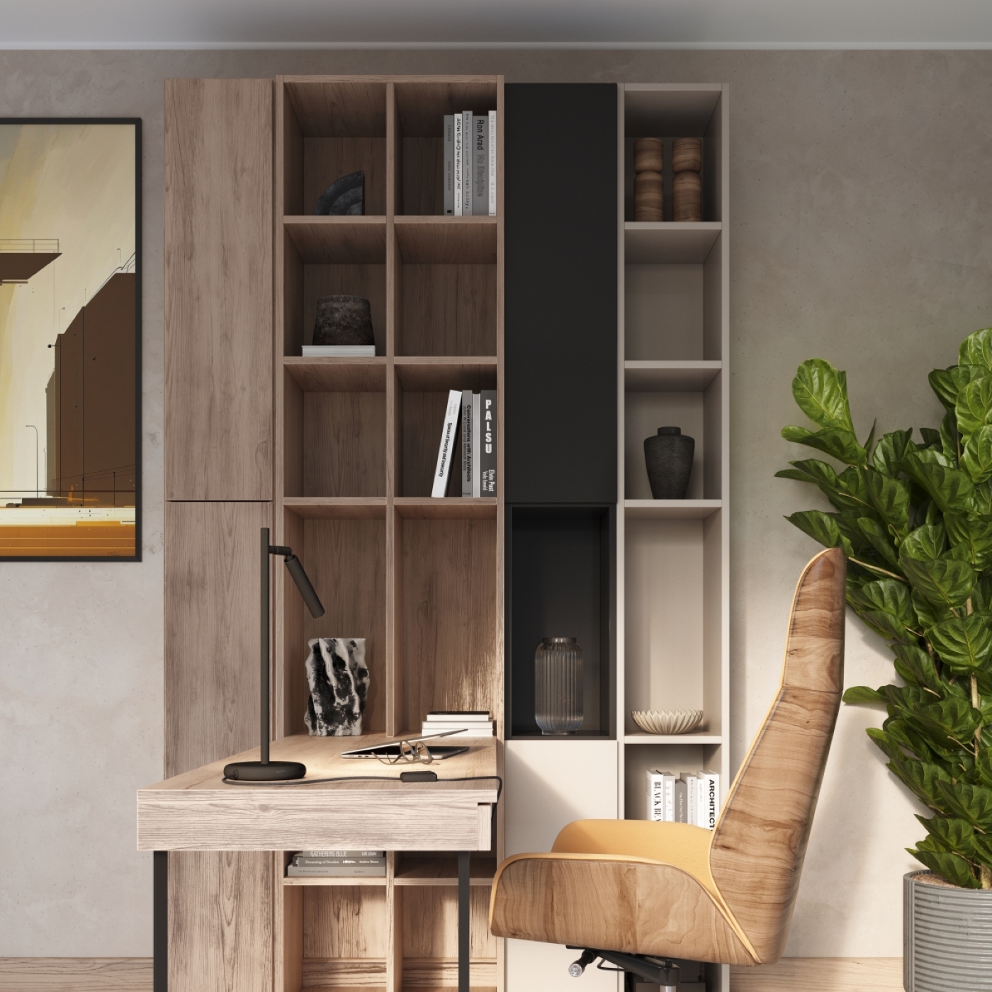 Lampa biurkowa PASTELO czarna SL.1469 - Sollux - obrazek 10