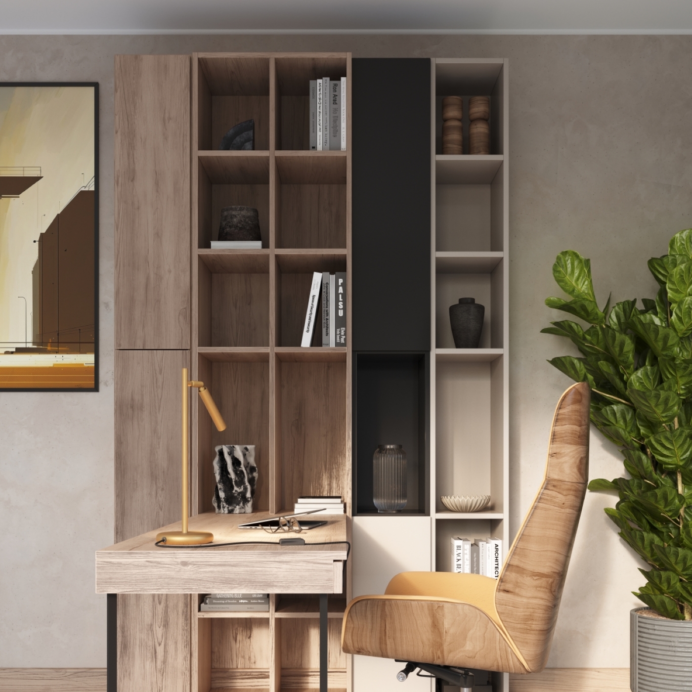 Lampa biurkowa PASTELO złota SL.1470 - Sollux - obrazek 11