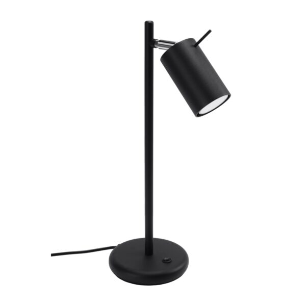Lampa biurkowa RING czarna SL.1091 - Sollux