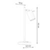 Lampa biurkowa RING czarna SL.1091 - Sollux - obrazek 4