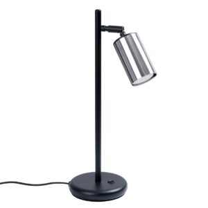 Lampa biurkowa WINX czarny/chrom SL.1373 - Sollux