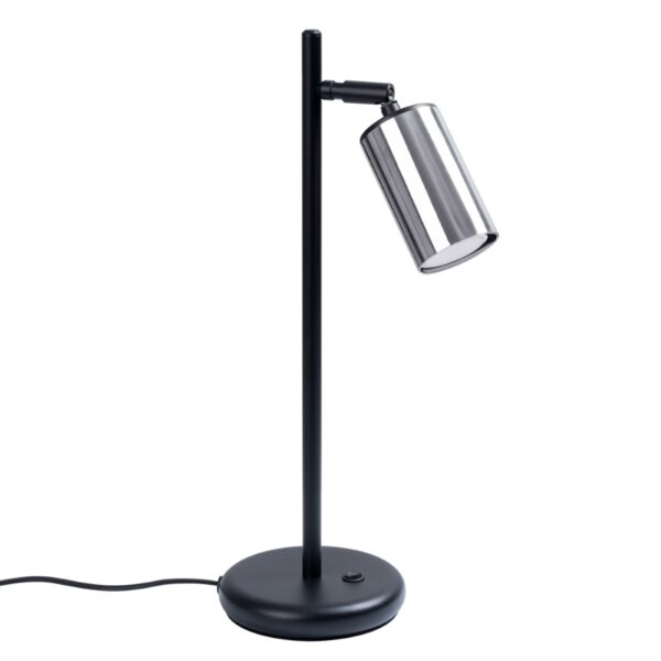 Lampa biurkowa WINX czarny/chrom SL.1373 - Sollux