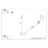 Lampa biurkowa WINX czarny/złoty SL.1389 - Sollux - obrazek 8