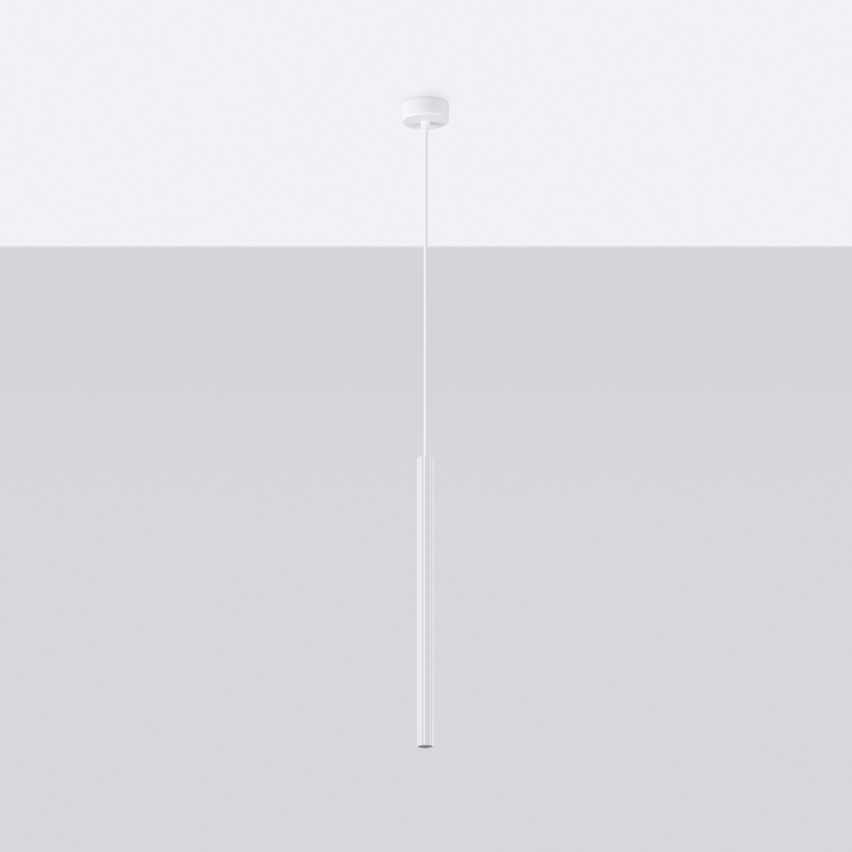 Lampa wisząca ARCHE 1 biała SL.1337 - Sollux - obrazek 2