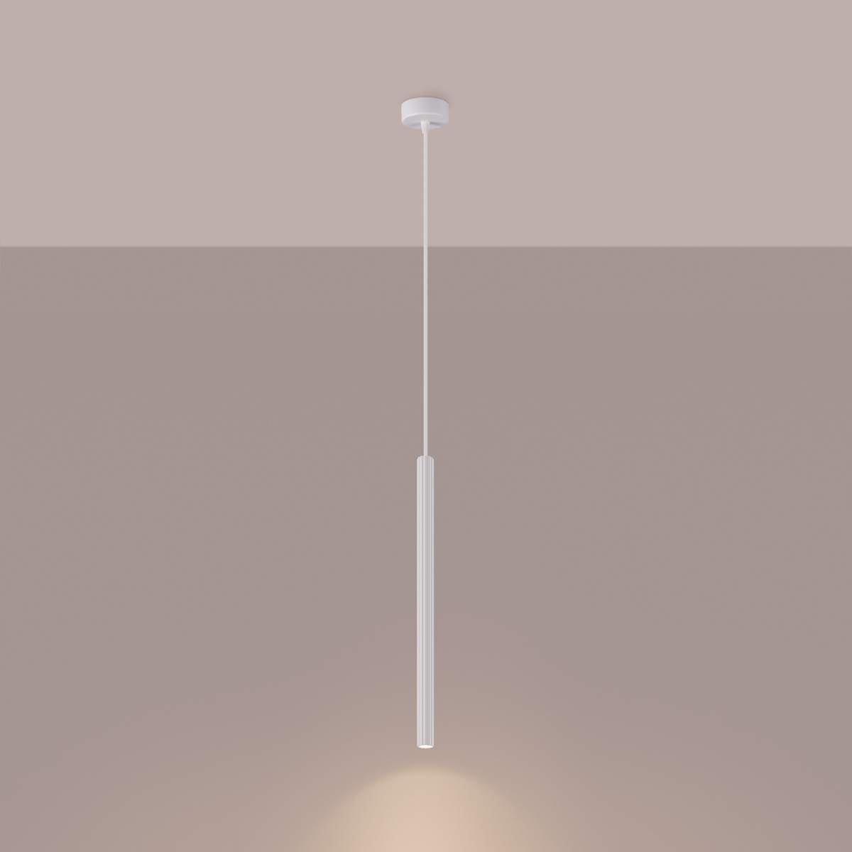 Lampa wisząca ARCHE 1 biała SL.1337 - Sollux - obrazek 3