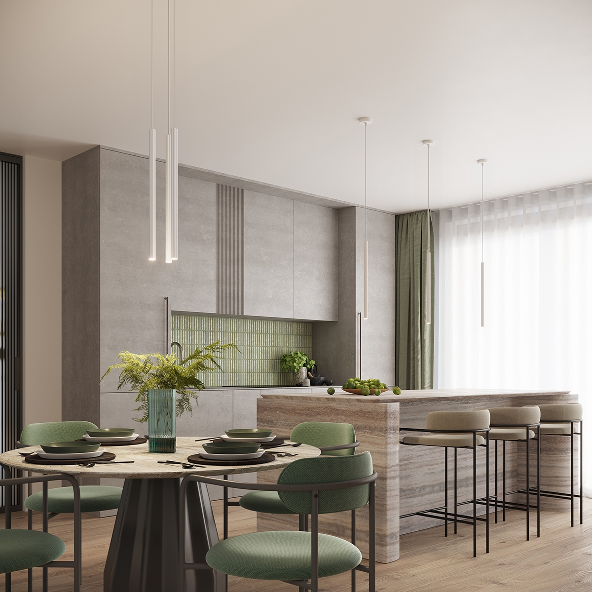 Lampa wisząca ARCHE 1 biała SL.1337 - Sollux - obrazek 17