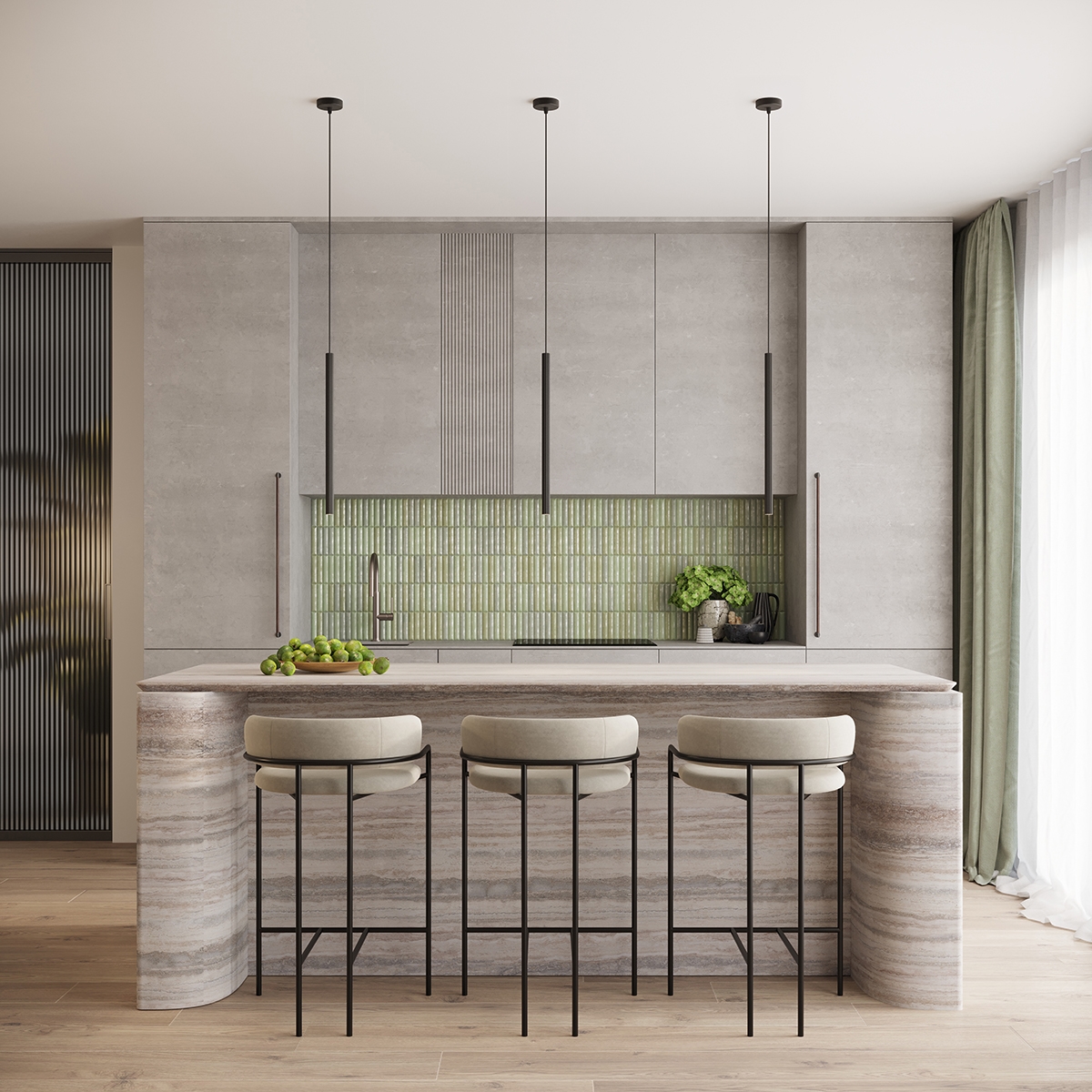 Lampa wisząca ARCHE 1 czarna SL.1338 - Sollux - obrazek 15