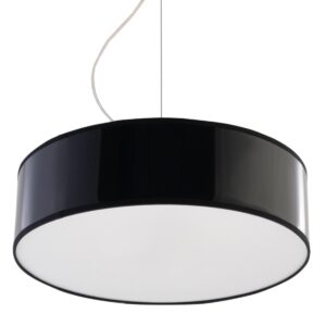 Lampa wisząca ARENA 35 czarna SL.0115 - Sollux