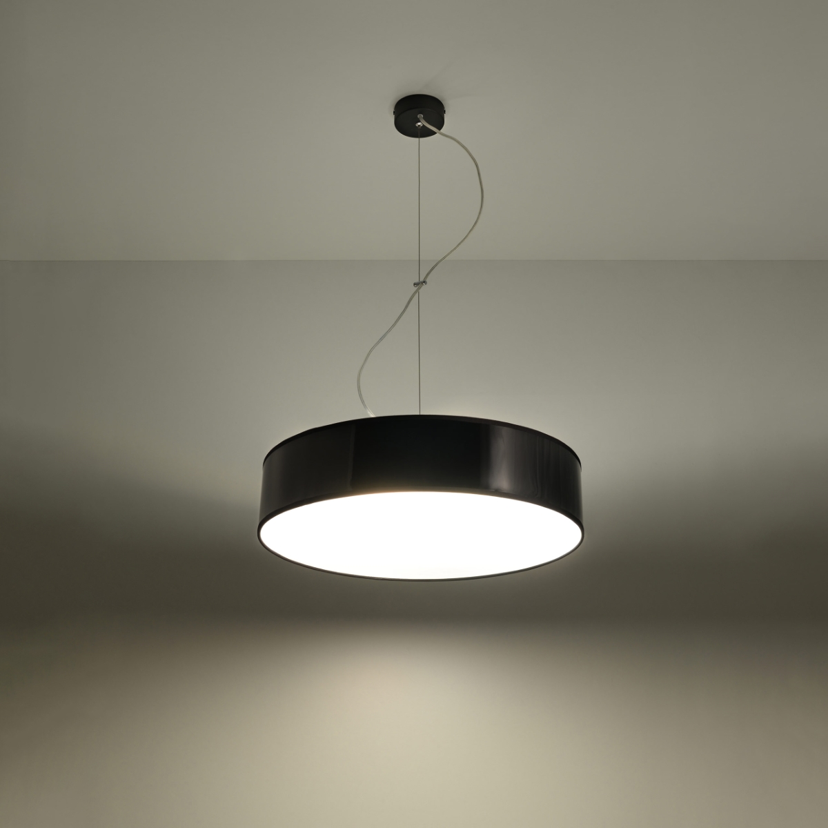 Lampa wisząca ARENA 45 czarna SL.0118 - Sollux - obrazek 3