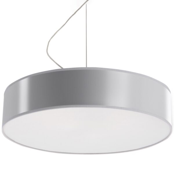 Lampa wisząca ARENA 45 szara SL.0119 - Sollux