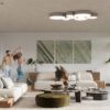 Lampa wisząca ARENA 45 szara SL.0119 - Sollux - obrazek 7