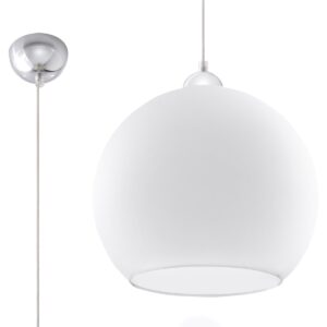 Lampa wisząca BALL biała SL.0256 - Sollux