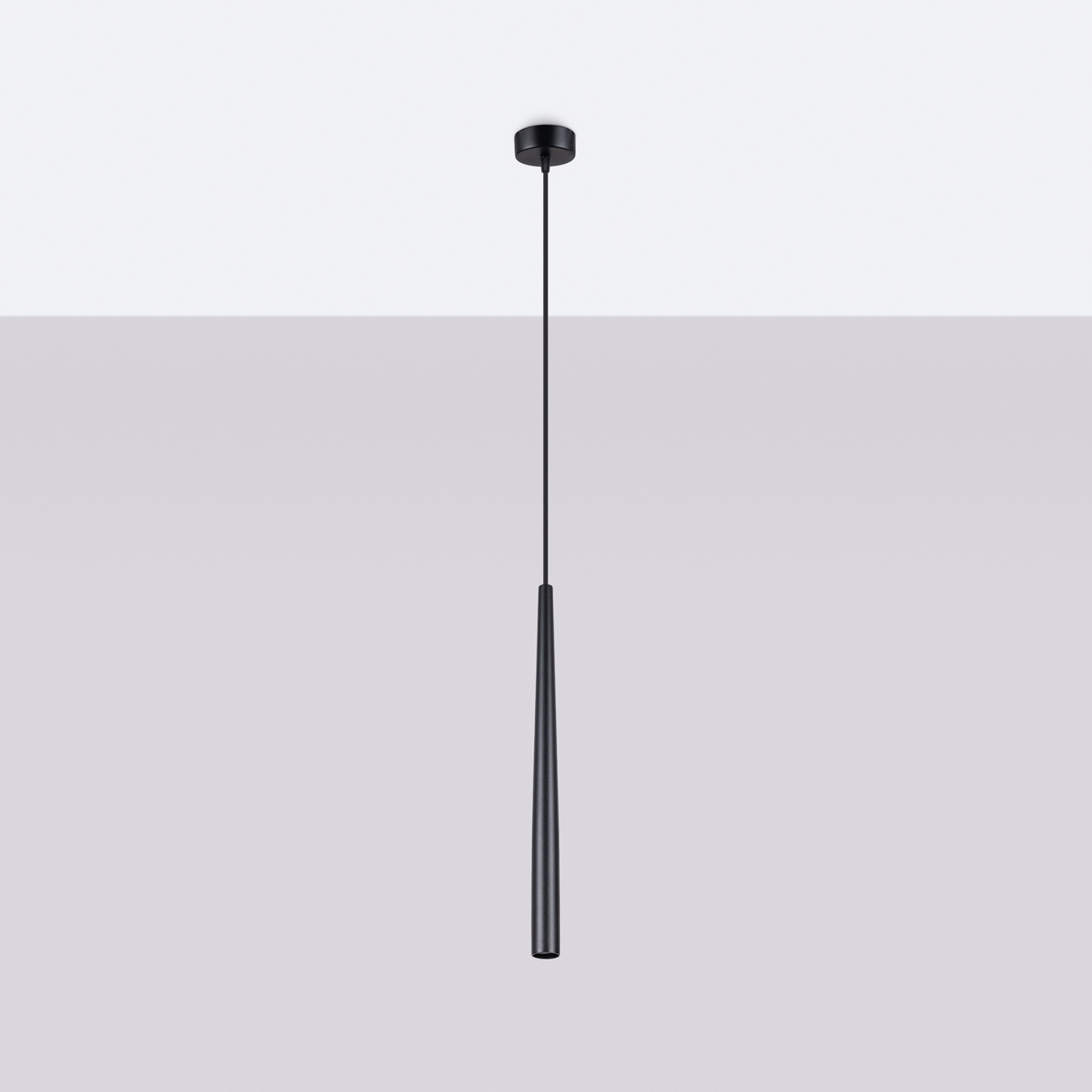 Lampa wisząca BLISS 1 czarna SL.1462 - Sollux - obrazek 2