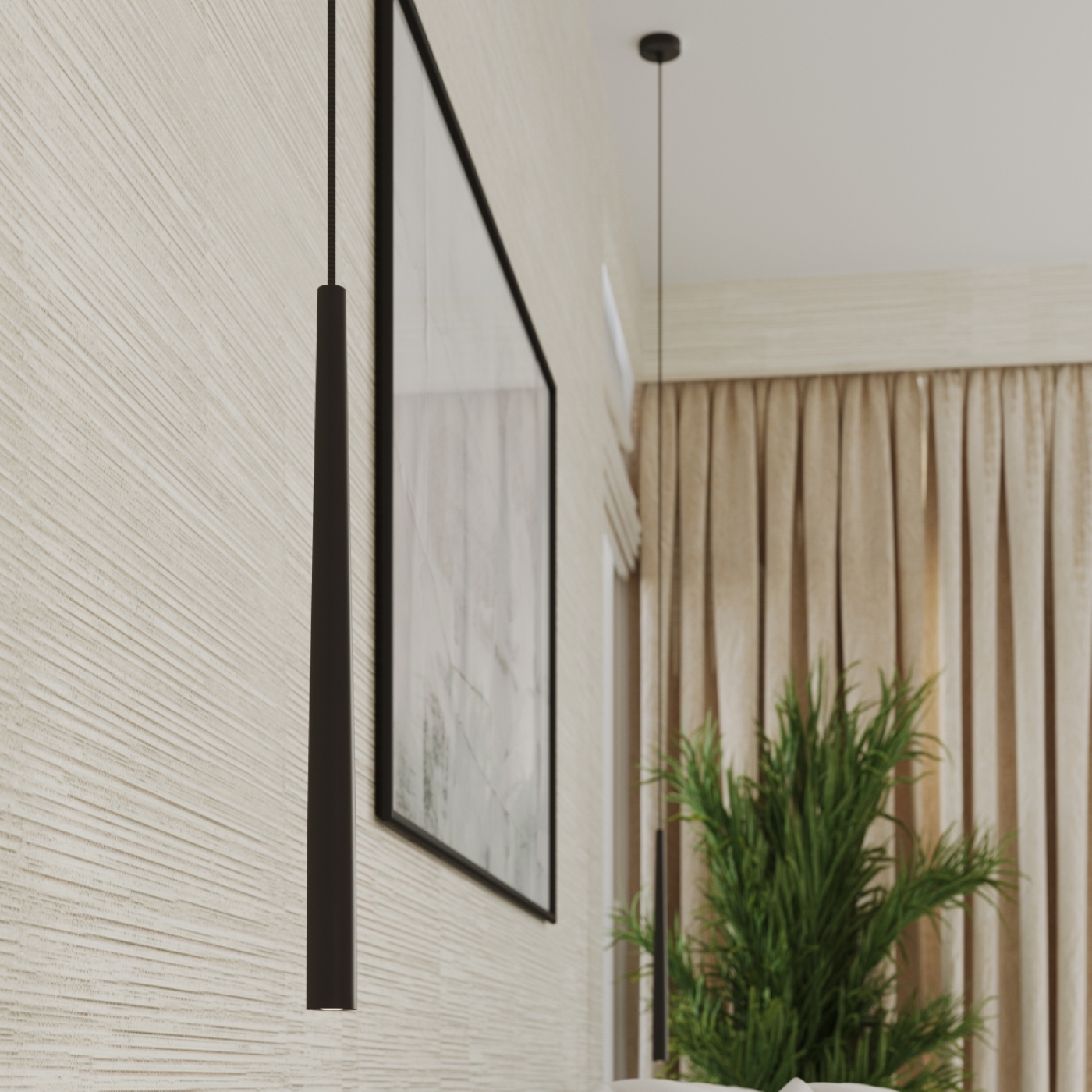 Lampa wisząca BLISS 1 czarna SL.1462 - Sollux - obrazek 12