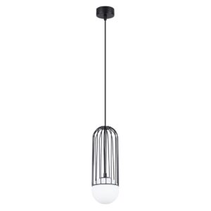 Lampa wisząca BRINA 1 czarna SL.1332 - Sollux