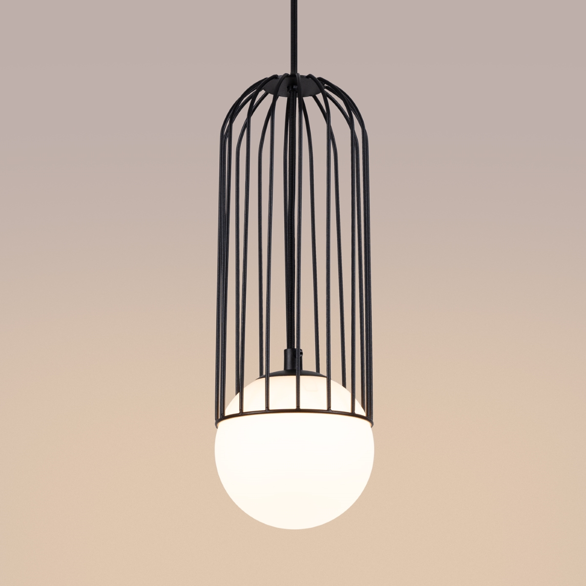 Lampa wisząca BRINA 1 czarna SL.1332 - Sollux - obrazek 9