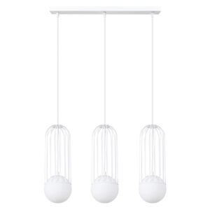 Lampa wisząca BRINA 3L biała SL.1333 - Sollux