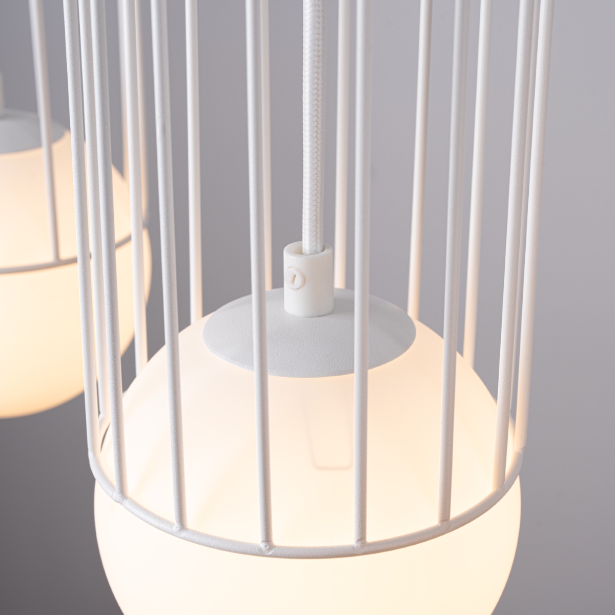 Lampa wisząca BRINA 3L biała SL.1333 - Sollux - obrazek 8