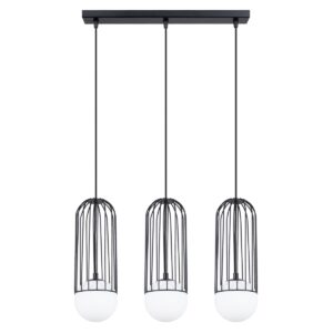 Lampa wisząca BRINA 3L czarna SL.1334 - Sollux