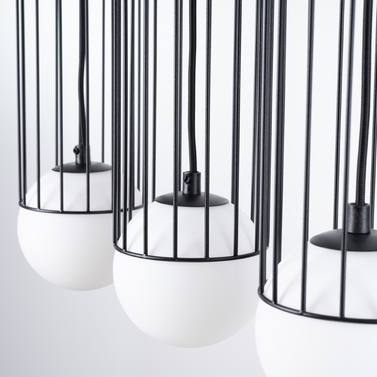 Lampa wisząca BRINA 3L czarna SL.1334 - Sollux - obrazek 7