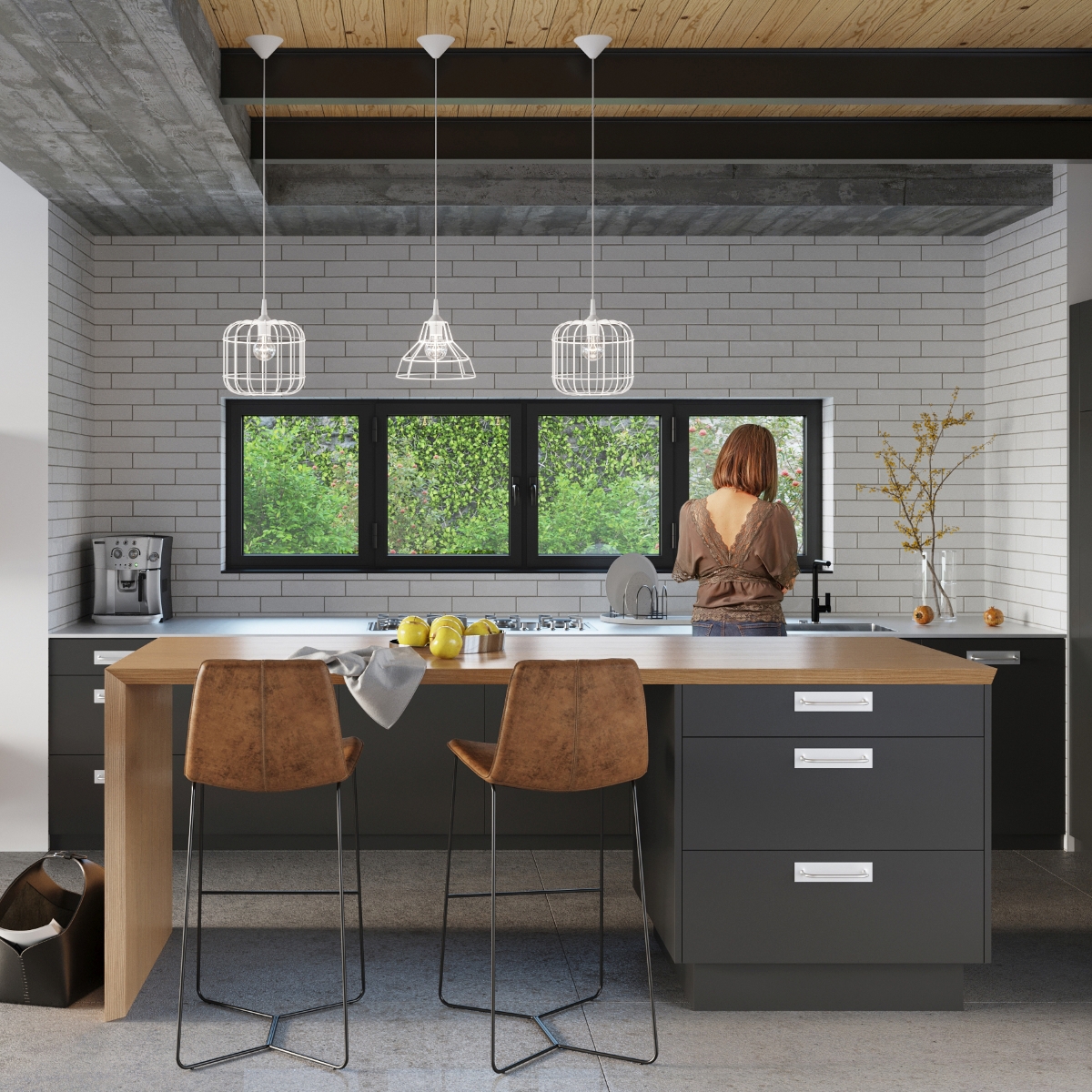 Lampa wisząca CELTA biała SL.0295 - Sollux - obrazek 7