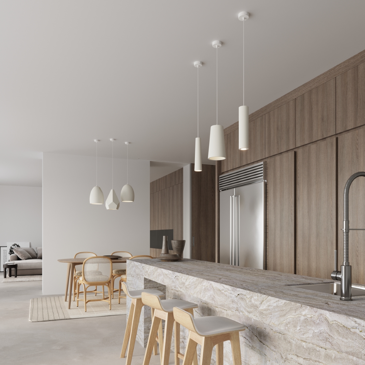 Lampa wisząca ceramiczna GULCAN SL.0849 - Sollux - obrazek 6