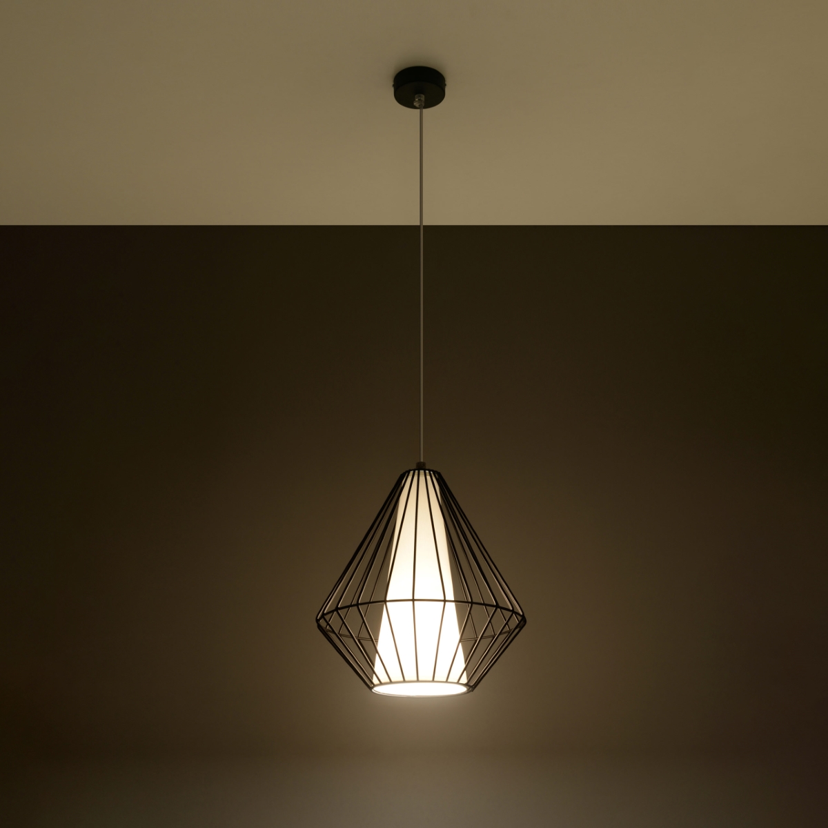 Lampa wisząca DEMI czarna SL.0298 - Sollux - obrazek 3