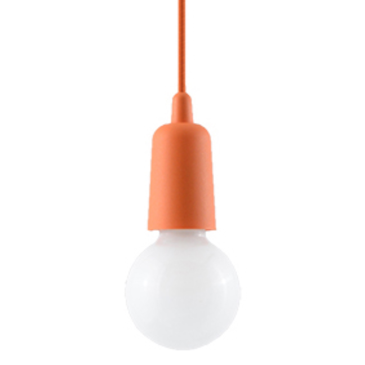 Lampa wisząca DIEGO 1 pomarańczowy SL.0584 - Sollux