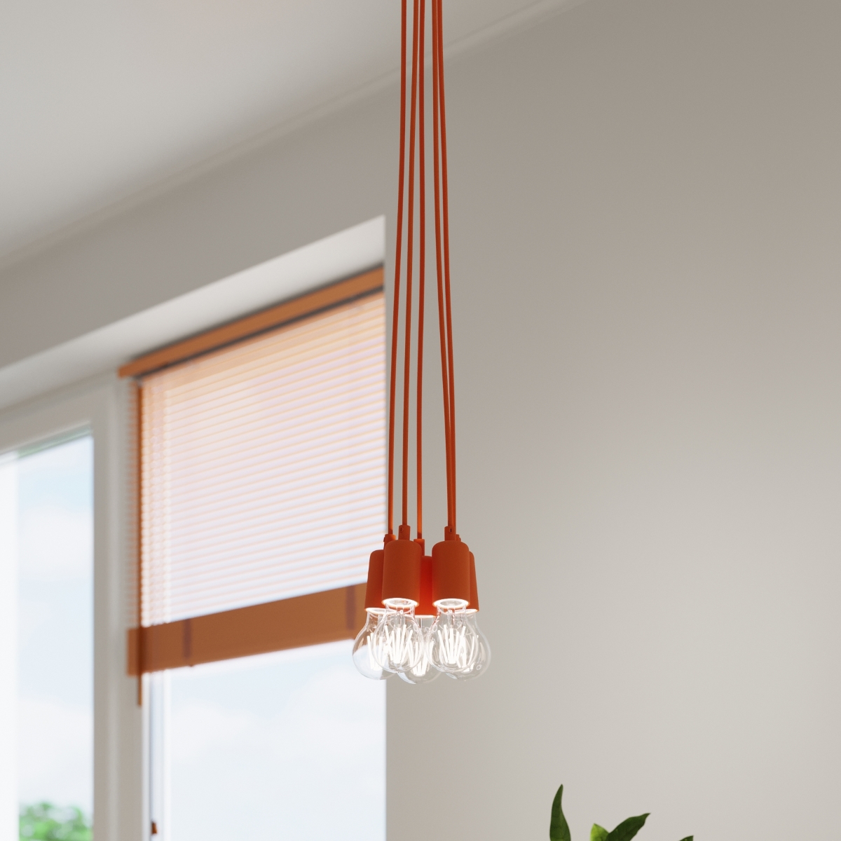 Lampa wisząca DIEGO 1 pomarańczowy SL.0584 - Sollux - obrazek 11