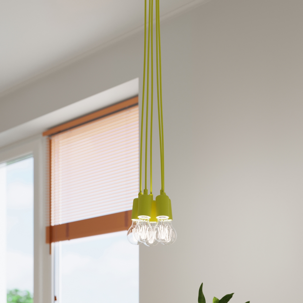 Lampa wisząca DIEGO 3 żółta SL.0579 - Sollux - obrazek 11