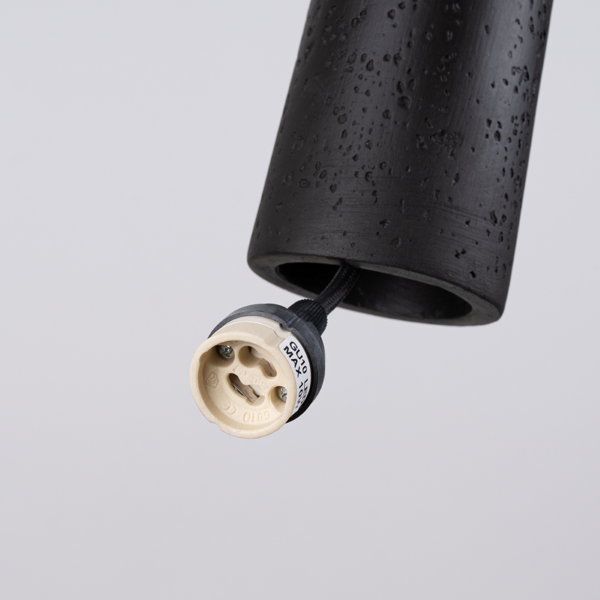 Lampa wisząca ELECTRA czarna beton SL.1355 - Sollux - obrazek 9