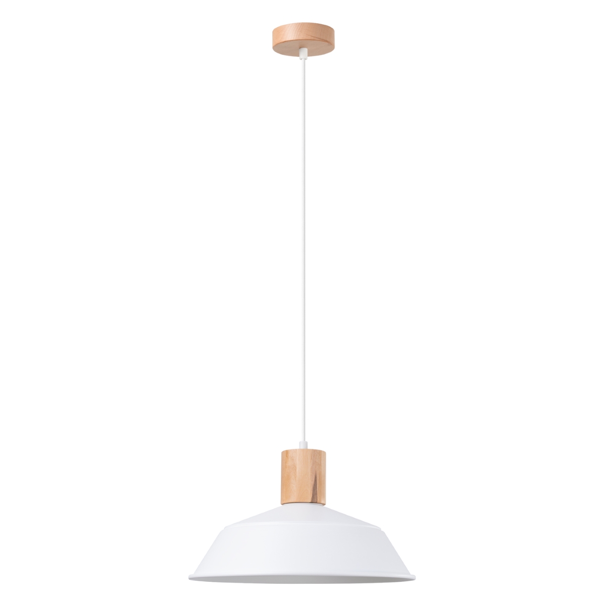Lampa wisząca FANO biała SL.1321 - Sollux