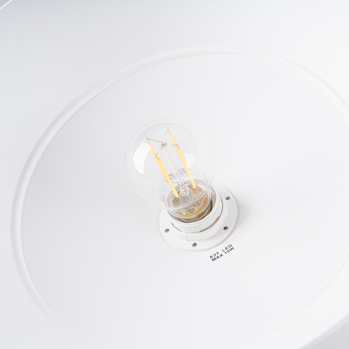 Lampa wisząca FANO biała SL.1321 - Sollux - obrazek 8