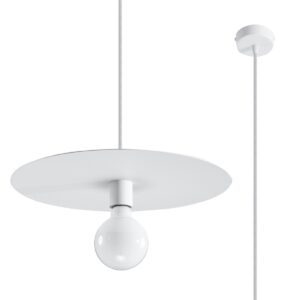 Lampa wisząca FLAVIO biała SL.0852 - Sollux